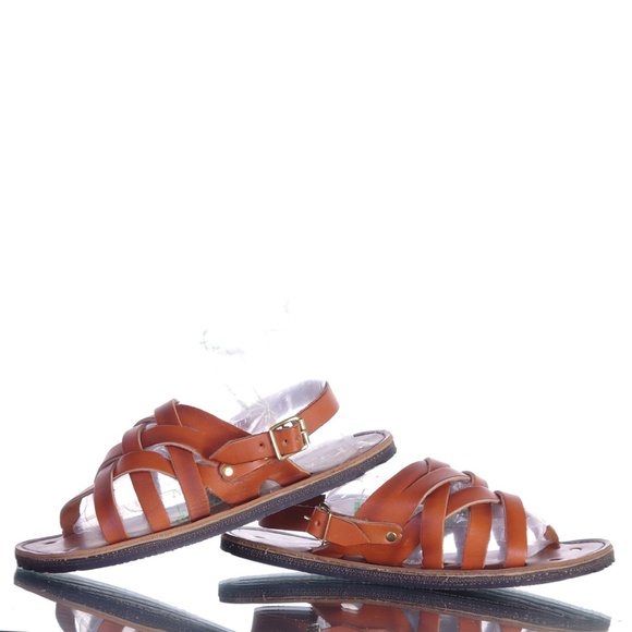Mens Size 10 Leather Sandals New Old Stock SEARS main image 4
